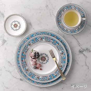 ウエッジウッド　ターコイズプレート フロレンティーン ターコイズ プレート 27cm|WEDGWOOD公式